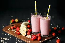 Çilekli Protein Shake
